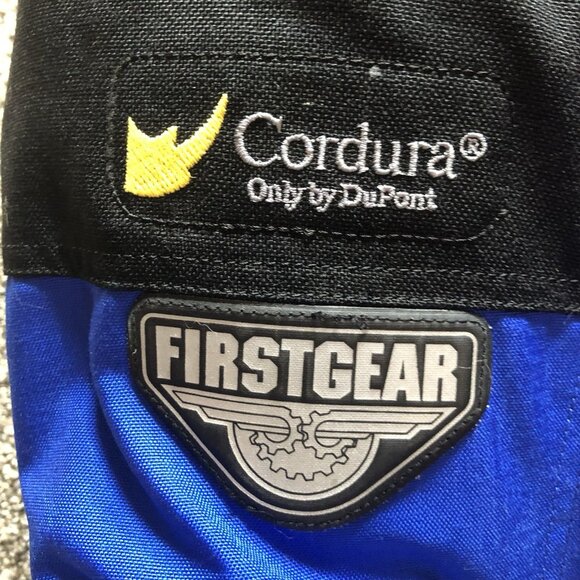 First Gear Hypertex Cordura DuPont Jacket Motorcycle Biker Padded Mens Size L - Picture 3 of 11